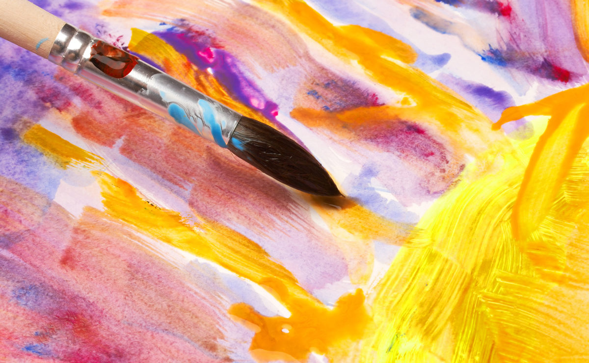 Abstract painting - 2023 art exhibitions at the Norton Simon Museum in Pasadena, CA